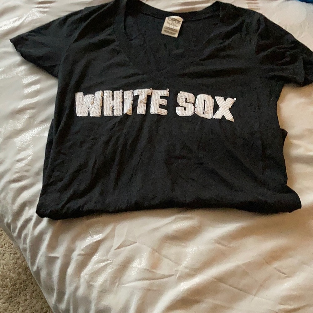 Chicago white Sox shirt. Victoria secret pink